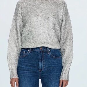 Pistola Heather Gray Turtleneck Sweater